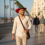 Chapeau cowboy drapeau marocain 4