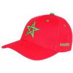 Casquette couleur drapeau marocain casquette 2